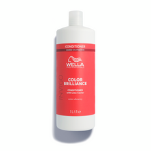 Încarcă imaginea în Galerie, Wella Professionals Invigo Brilliance Conditioner Coarse 1000ml - Balsam pentru Par Vopsit Fir Gros
