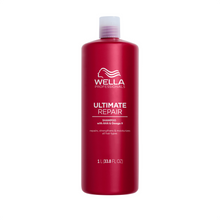 Încarcă imaginea în Galerie, Wella Professional Care Ultimate Repair Shampoo - Sampon Reparator cu AHA &amp; Omega 9 pentru Par Deteriorat 1000ml
