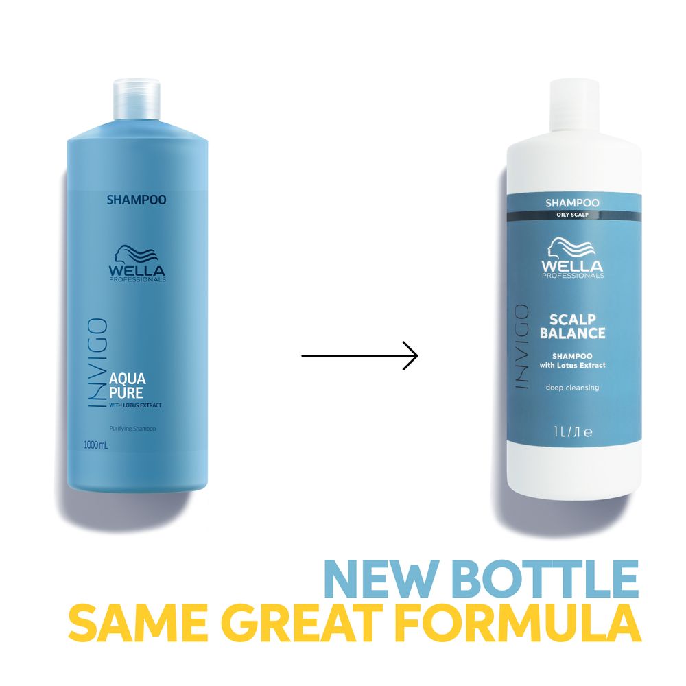 Wella Professionals Invigo Scalp Pure Shampoo 1000ml - Sampon Pentru Curatare Profunda Scalp si Par - Beauty Lounge