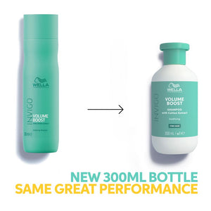 Wella Professionals Invigo Volume Boost Shampoo 300ml - Sampon pentru Par Lipsit de Volum