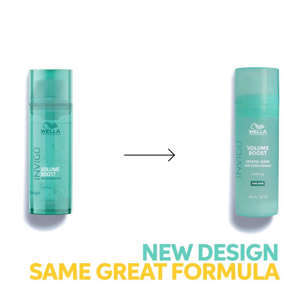 Wella Professionals Invigo Volume Boost Mask Clear 145ml - Masca Pentru Par Lipsit de Volum