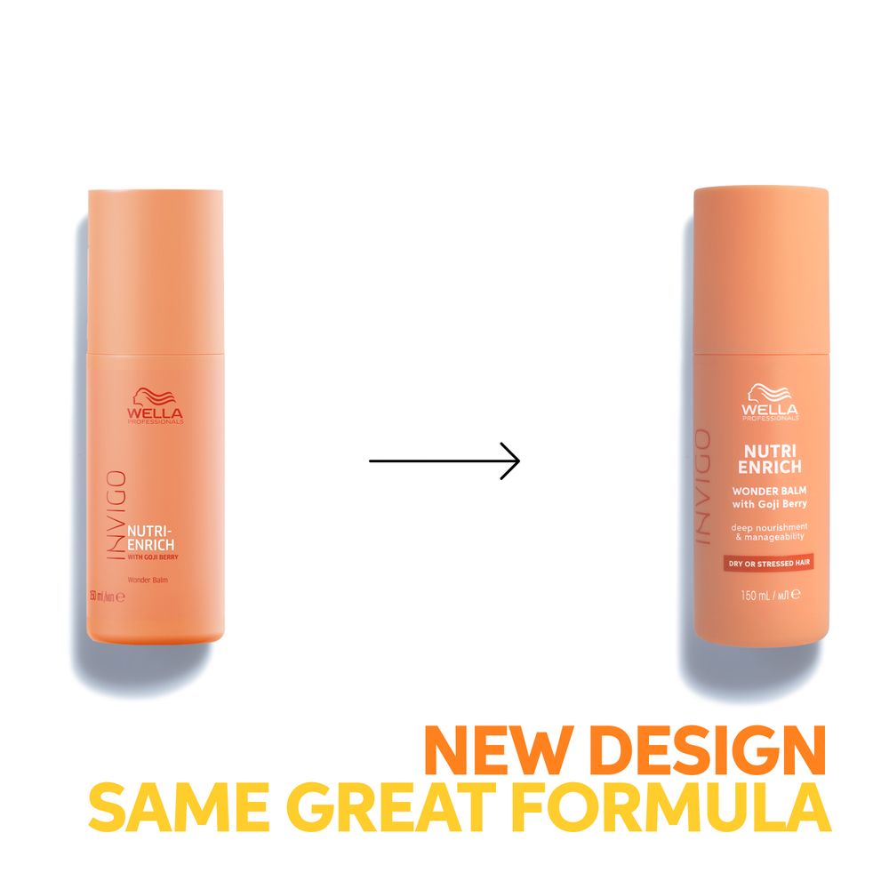 Wella Professionals Invigo Nutri Enrich Balm 150ml - Balsam Hidratant Fara Clatire