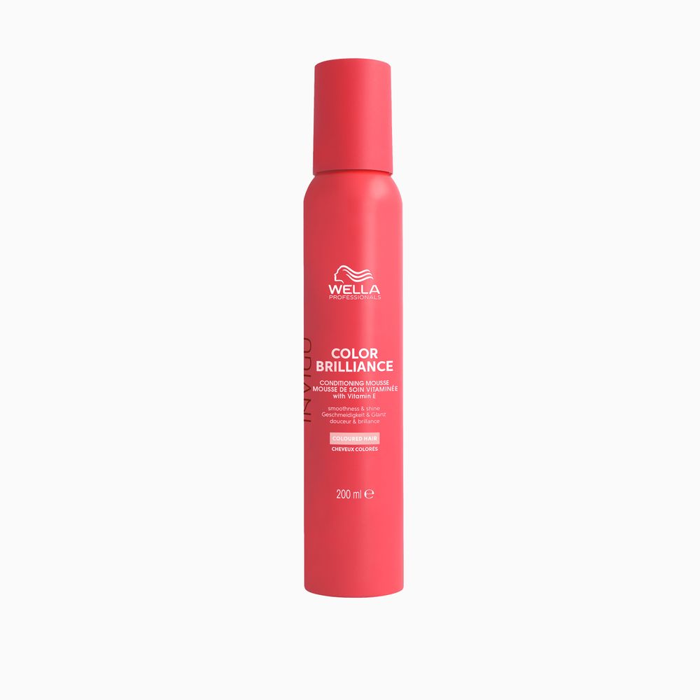 Wella Professionals Invigo Brilliance Mousse 200ml - Spuma Pentru Par Vopsit