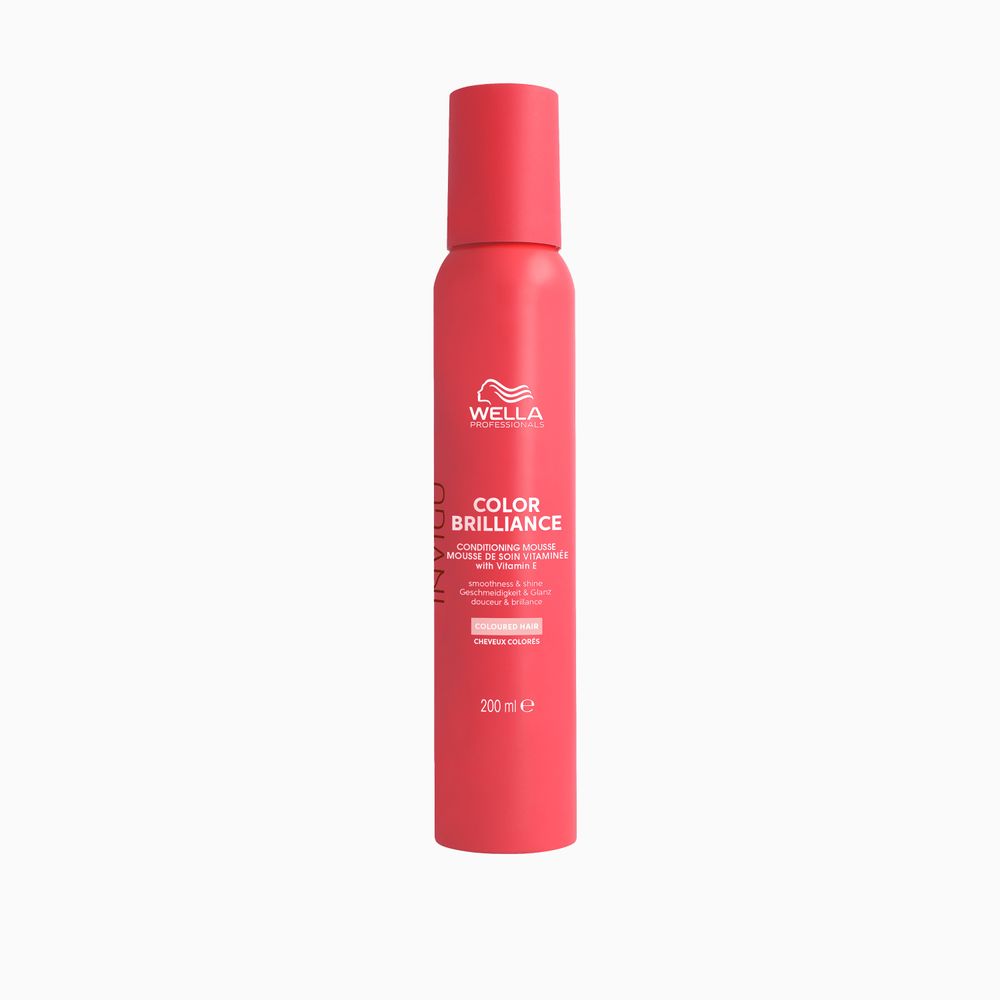 Wella Professionals Invigo Brilliance Mousse 200ml - Spuma Pentru Par Vopsit