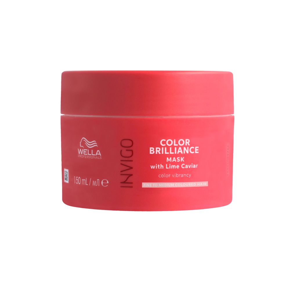 Wella Professionals Invigo Brilliance Mask Fine 150ml - Masca pentru Par Vopsit Fir Subtire