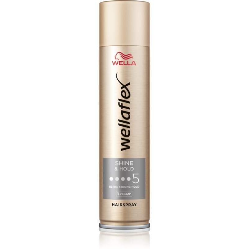 Wella Wellaflex Shine and Hold - Fixativ Fixare Puternica 400ml - Beauty Lounge