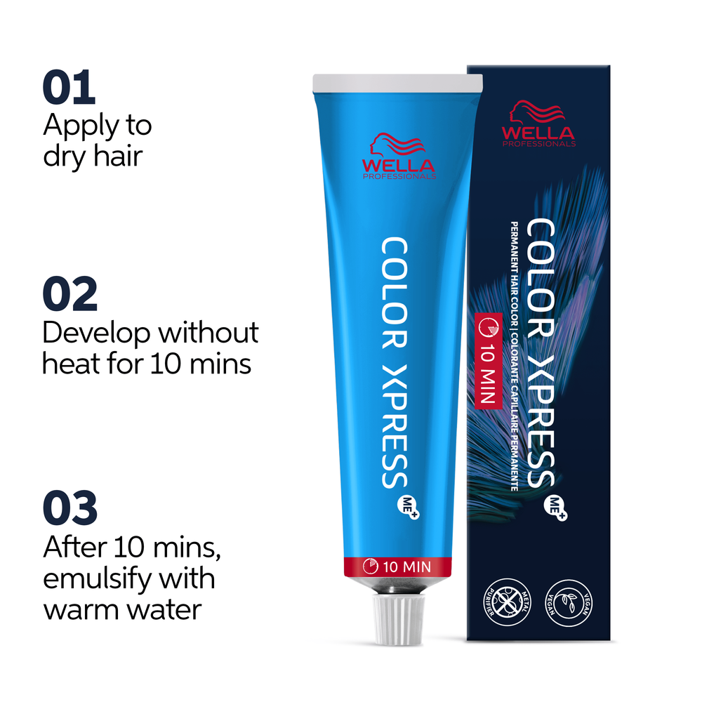 Wella Professionals Color Xpress Medium Blonde 7/ ME+ 60ml - Vopsea Permanenta - Beauty Lounge