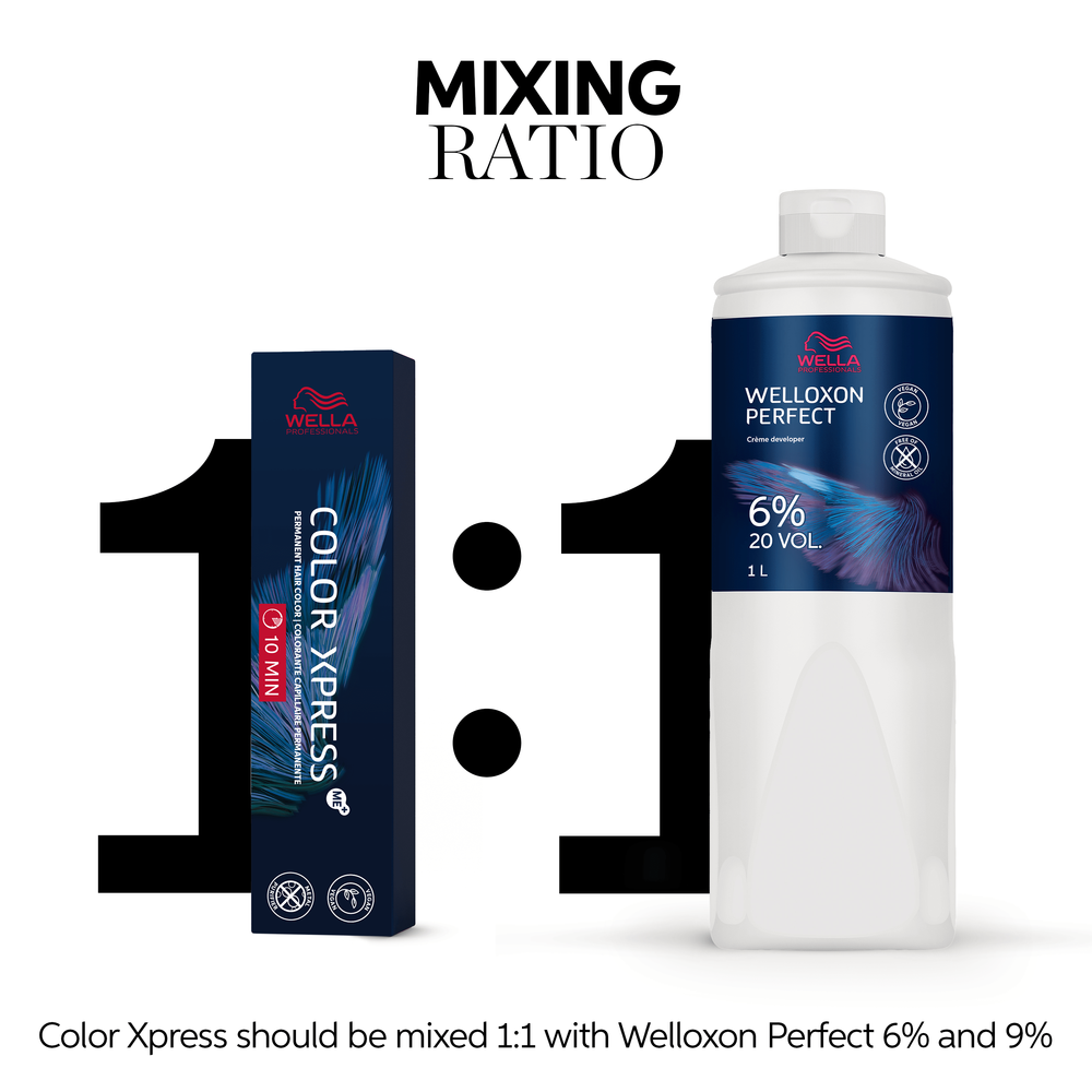 Wella Professionals Color Xpress Medium Blonde 7/ ME+ 60ml - Vopsea Permanenta - Beauty Lounge