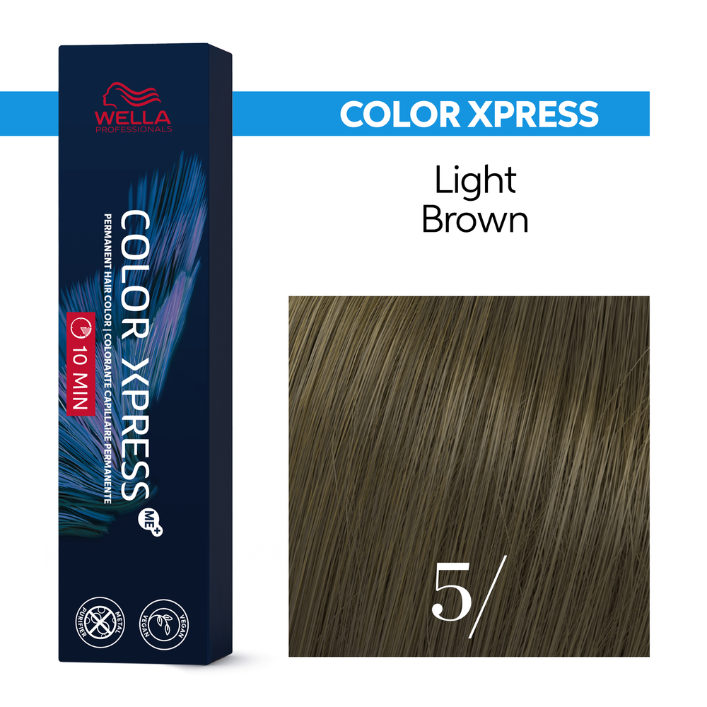Wella Professionals Color Xpress Light Brown 5/  60ml - Vopsea Permanenta - Beauty Lounge