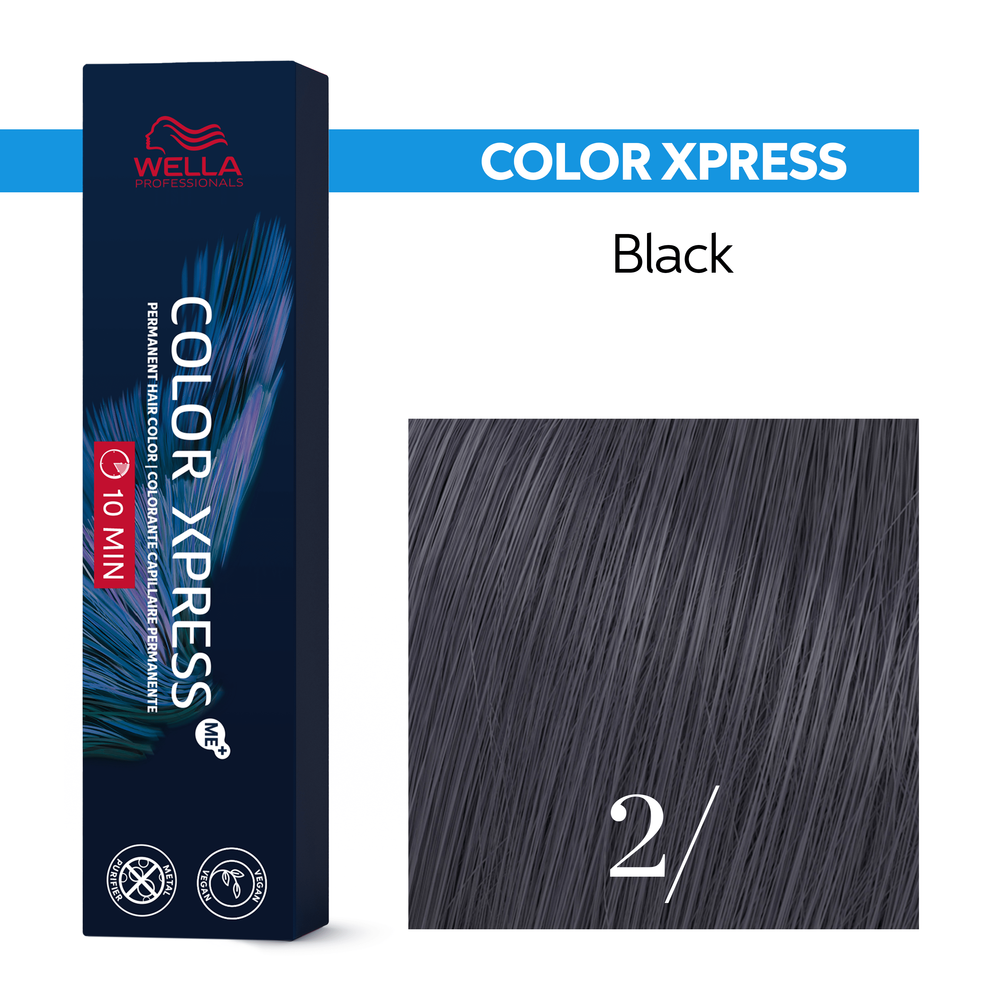Wella Professionals Color Xpress Black 2/ 60ml  - Vopsea Permanenta