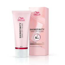 Încarcă imaginea în Galerie, Wella Professionals Shinefinity Zero Lift Glaze 010/0 Natural Flash - Vopsea Demipermanenta 60ml
