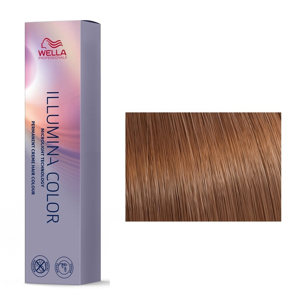 Wella Professionals Illumina Color 7/42 - Blond Mediu Roscat Mat 60ml
