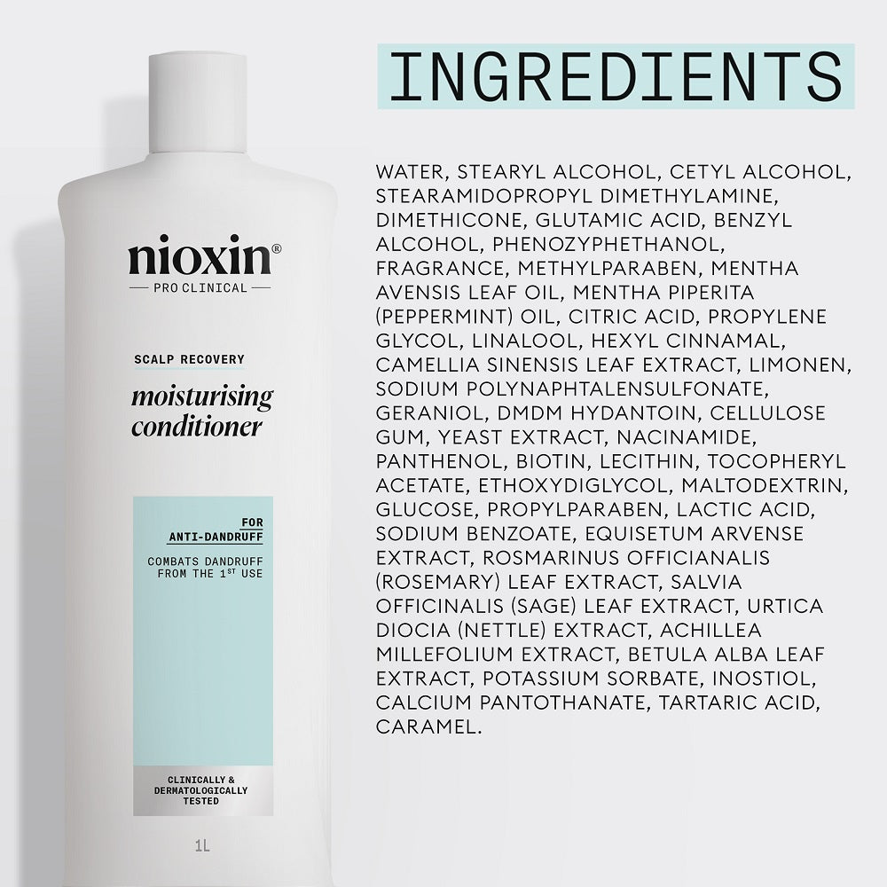 Nioxin Scalp Recovery Conditioner 1000ml - Balsam Anti-Matreata