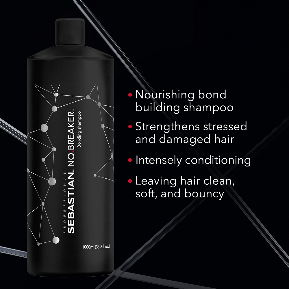 Sebastian No Breaker Bonding Shampoo 1000ml - Sampon Par Deteriorat