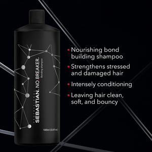 Sebastian No Breaker Bonding Shampoo 1000ml - Sampon Par Deteriorat