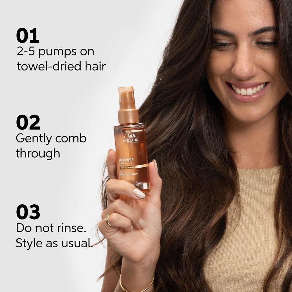 Wella Professionals Ultimate Smooth Oil 30ml - Ulei Hidratant