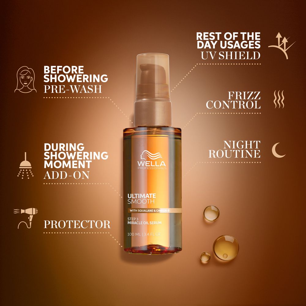 Wella Professionals Ultimate Smooth Oil 30ml - Ulei Hidratant