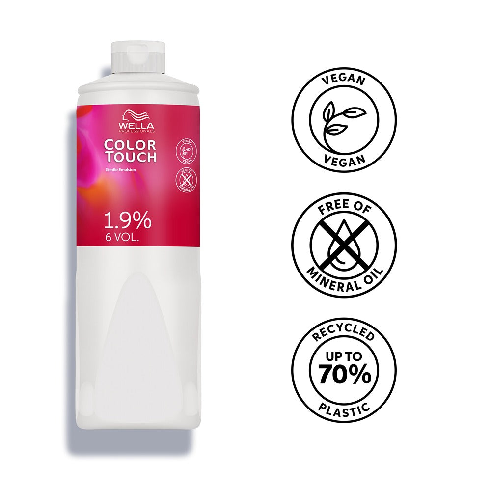 Wella Professionals Color Touch Gentle Oxidant Emulsie 1.9% 1000ml - Beauty Lounge