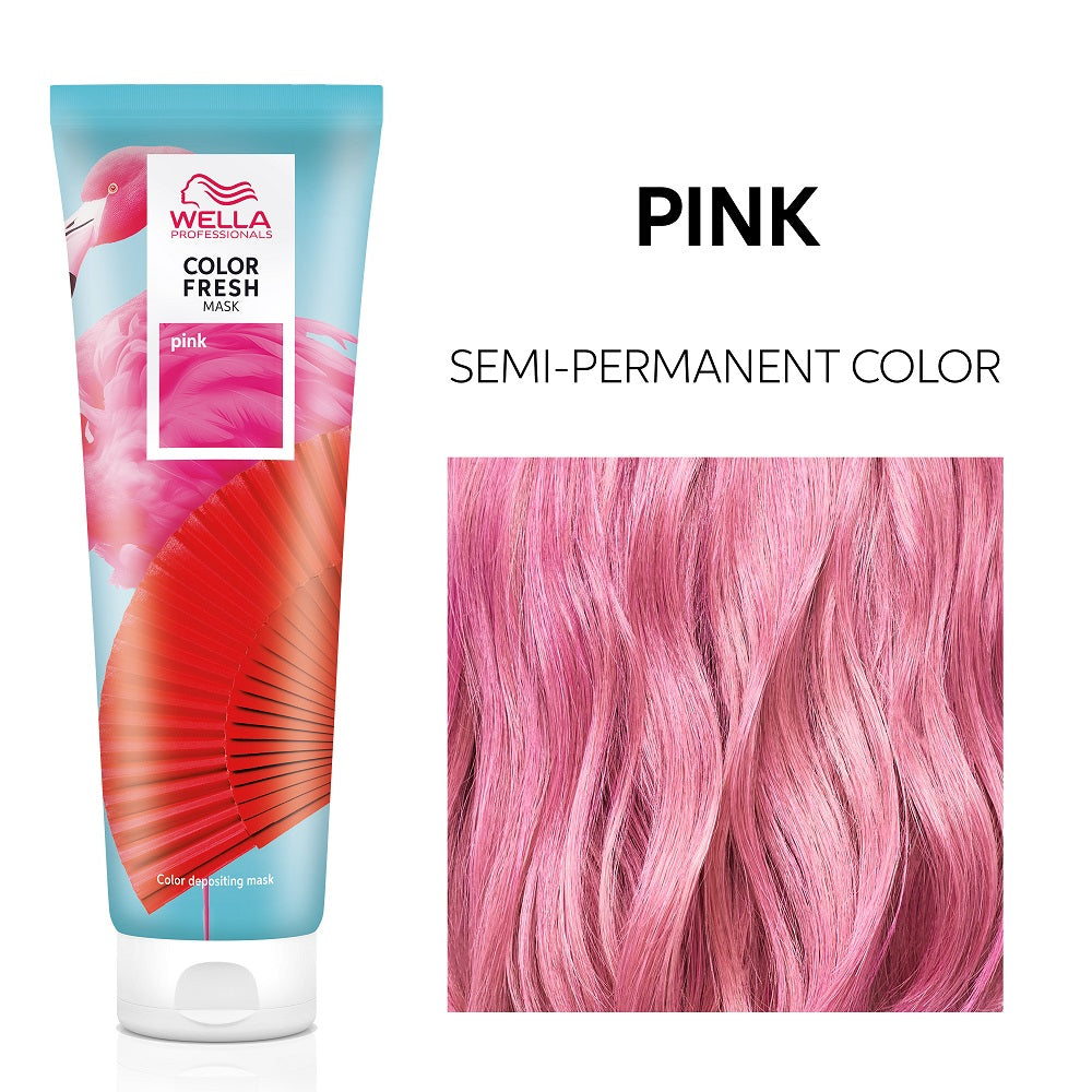 Wella Professionals Color Fresh Mask Pink 150ml - Masca cu Pigment Roz