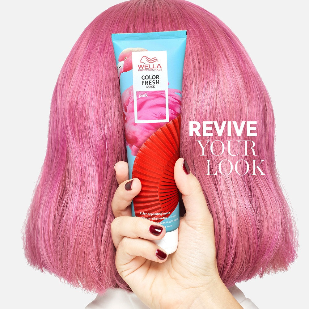 Wella Professionals Color Fresh Mask Pink 150ml - Masca cu Pigment Roz