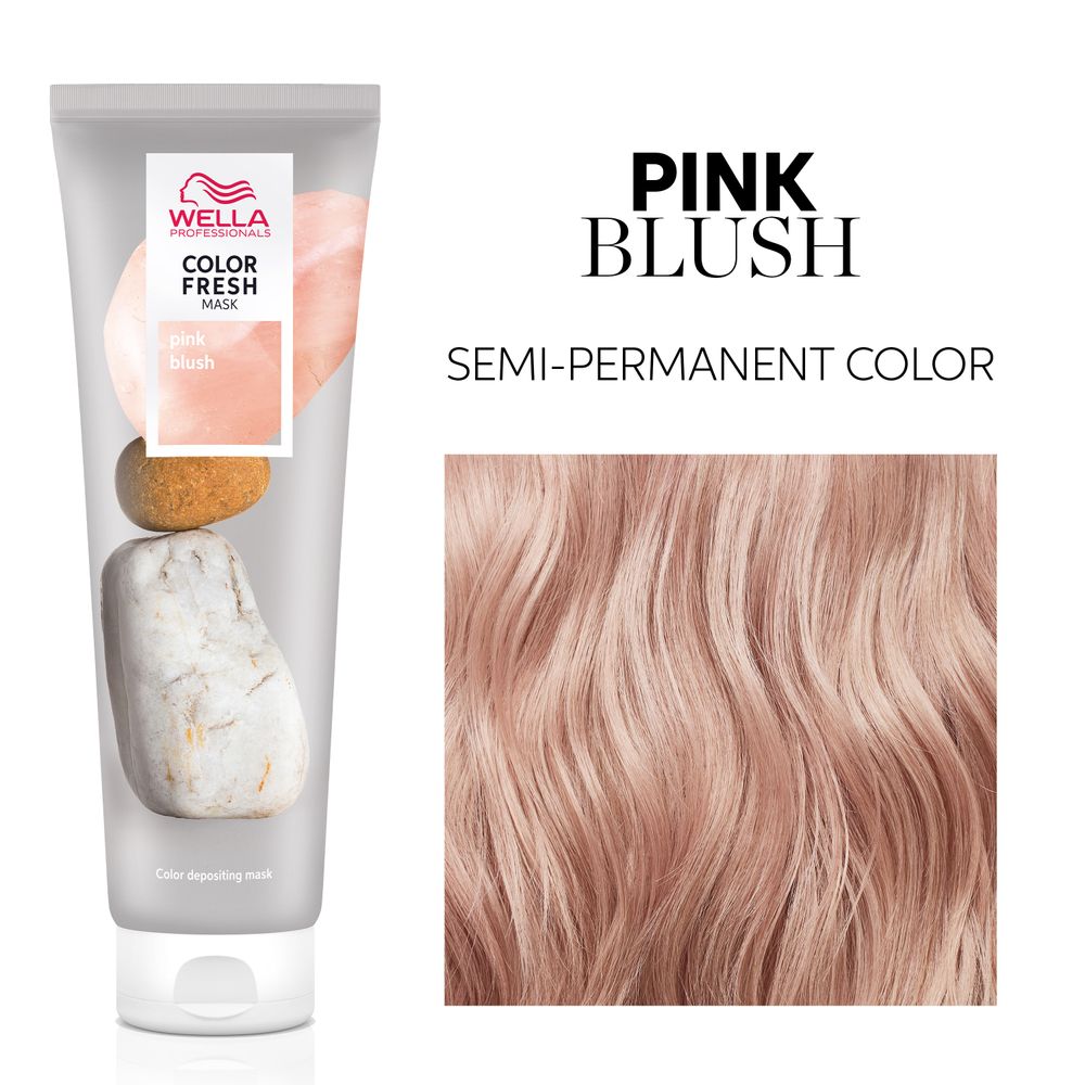 Wella Professionals Color Fresh Mask Pink Blush 150ml - Masca cu Pigment Roz - Beauty Lounge