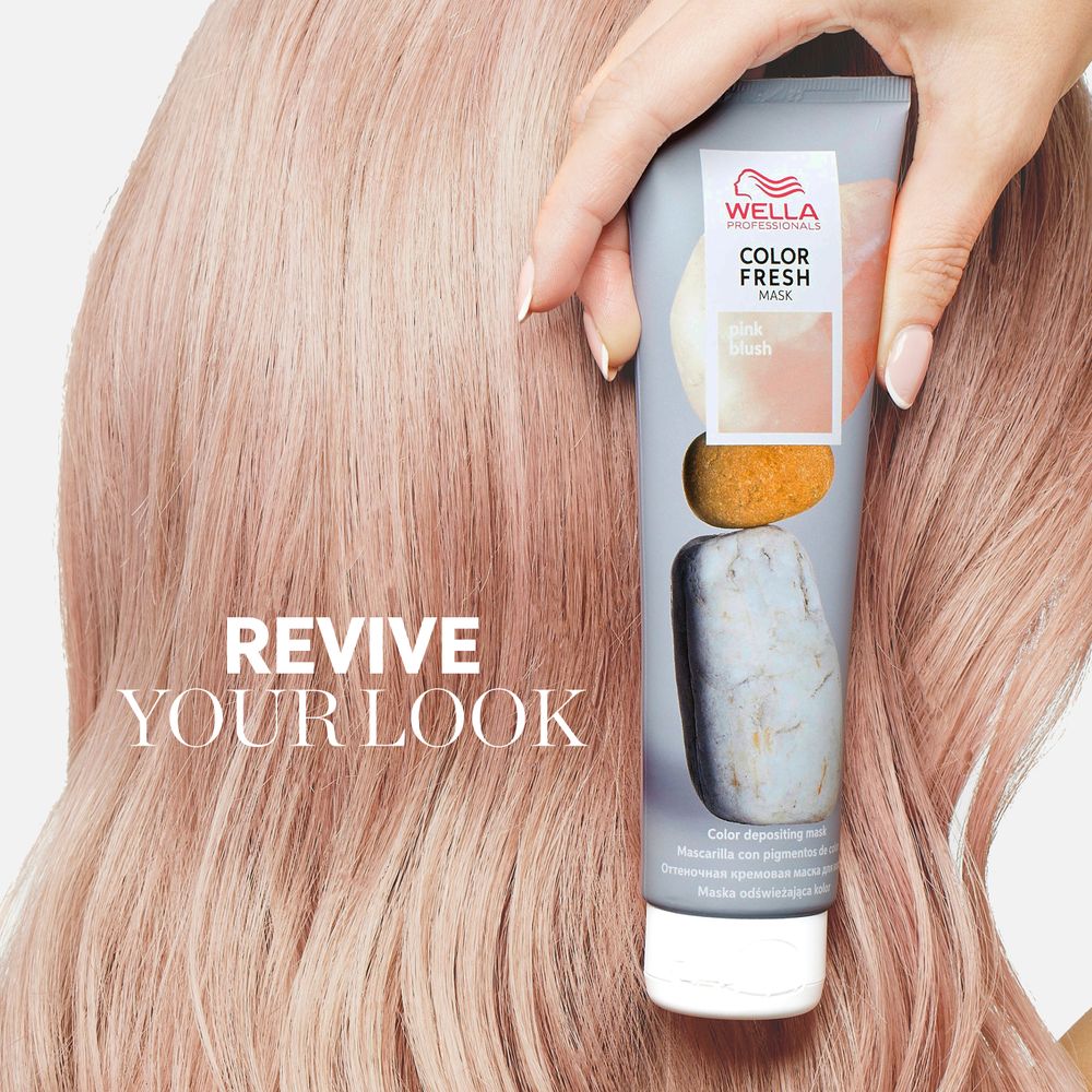 Wella Professionals Color Fresh Mask Pink Blush 150ml - Masca cu Pigment Roz - Beauty Lounge