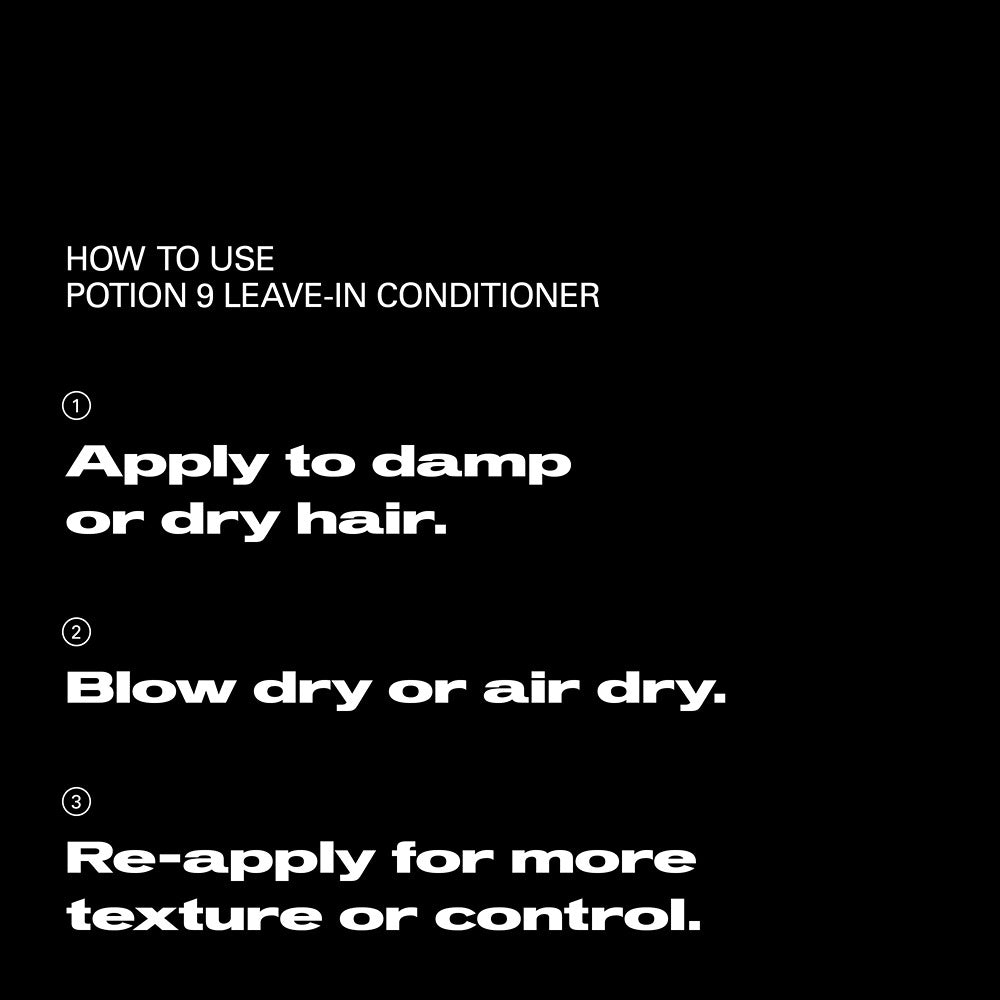 Sebastian Professional Potion 9 Leave-In Conditioner & Styling Cream 500ml - Fixare Lejera