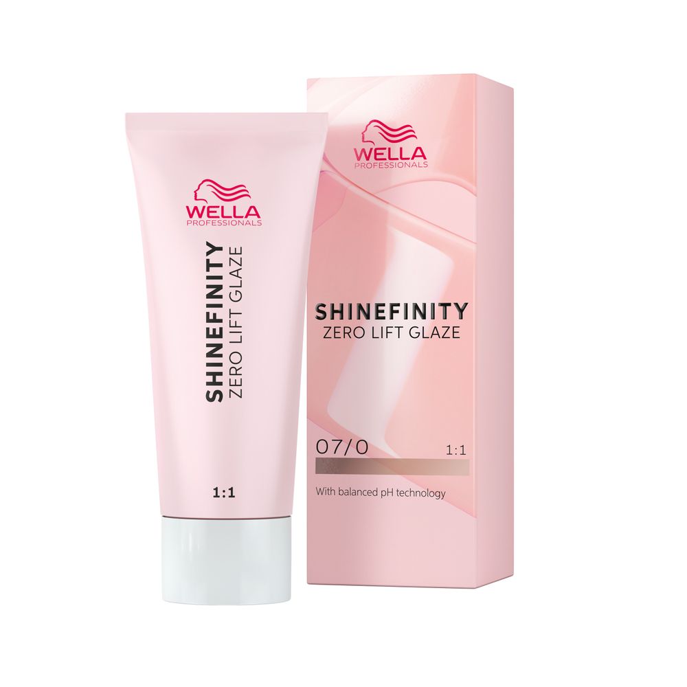 Wella Professionals Shinefinity Zero Lift Glaze, 07/0 Natural Oatmilk – Vopsea Demipermanenta 60ml