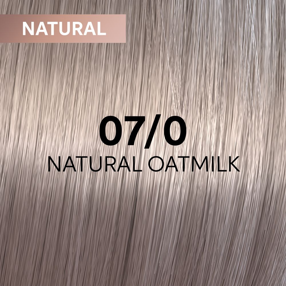 Wella Professionals Shinefinity Zero Lift Glaze, 07/0 Natural Oatmilk – Vopsea Demipermanenta 60ml