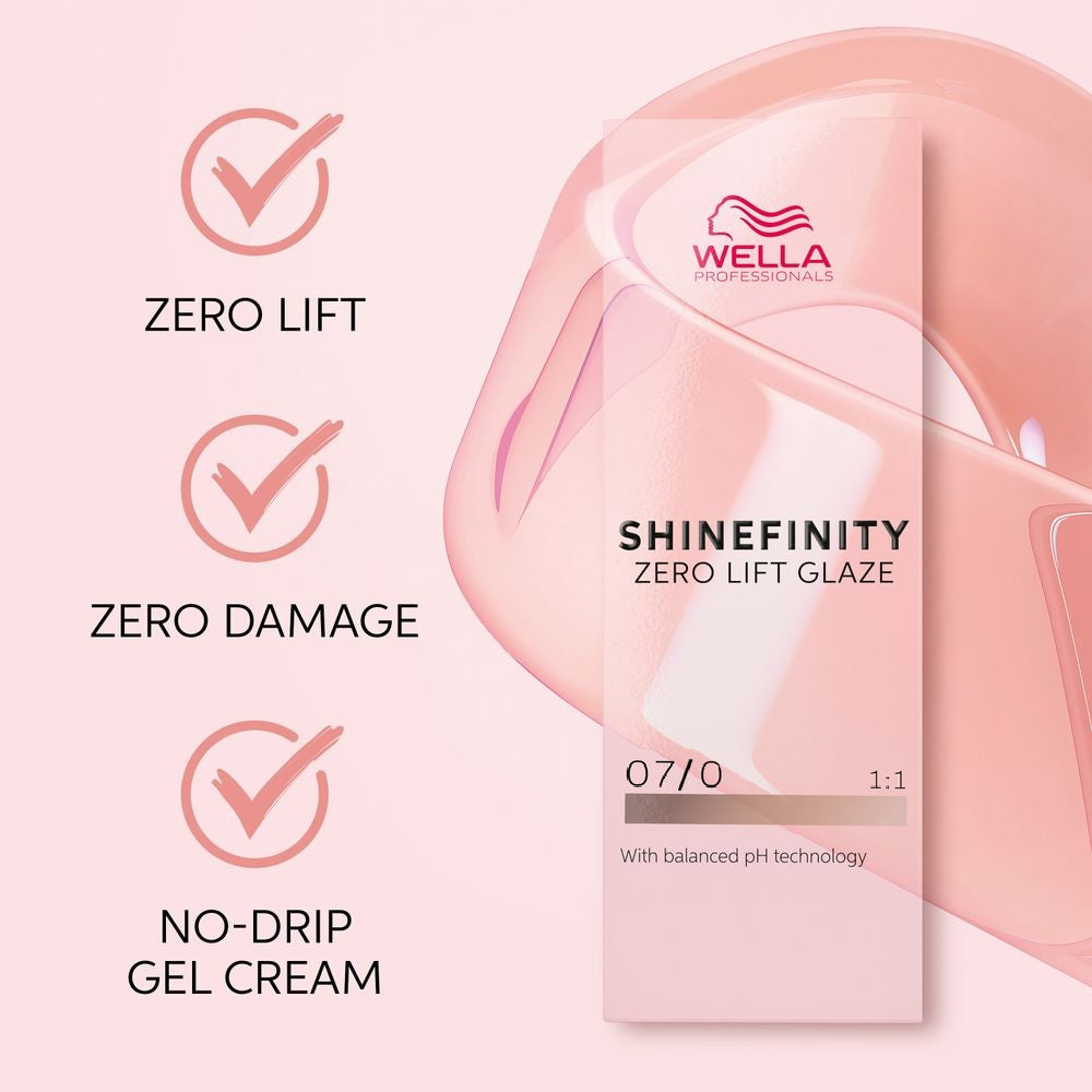 Wella Professionals Shinefinity Zero Lift Glaze, 07/0 Natural Oatmilk – Vopsea Demipermanenta 60ml