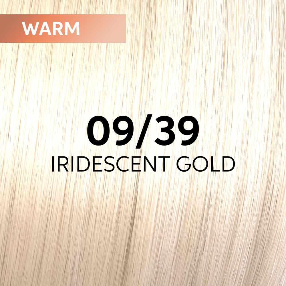 Wella Professionals Shinefinity Zero Lift Glaze 09/39 Iridescent Gold – Vopsea Demipermanenta 60ml