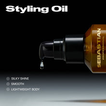 Încarcă imaginea în Galerie, Sebastian Professional Dark Oil Silky Shine 30ml - Ulei Pentru Par Matasos si Stralucitor
