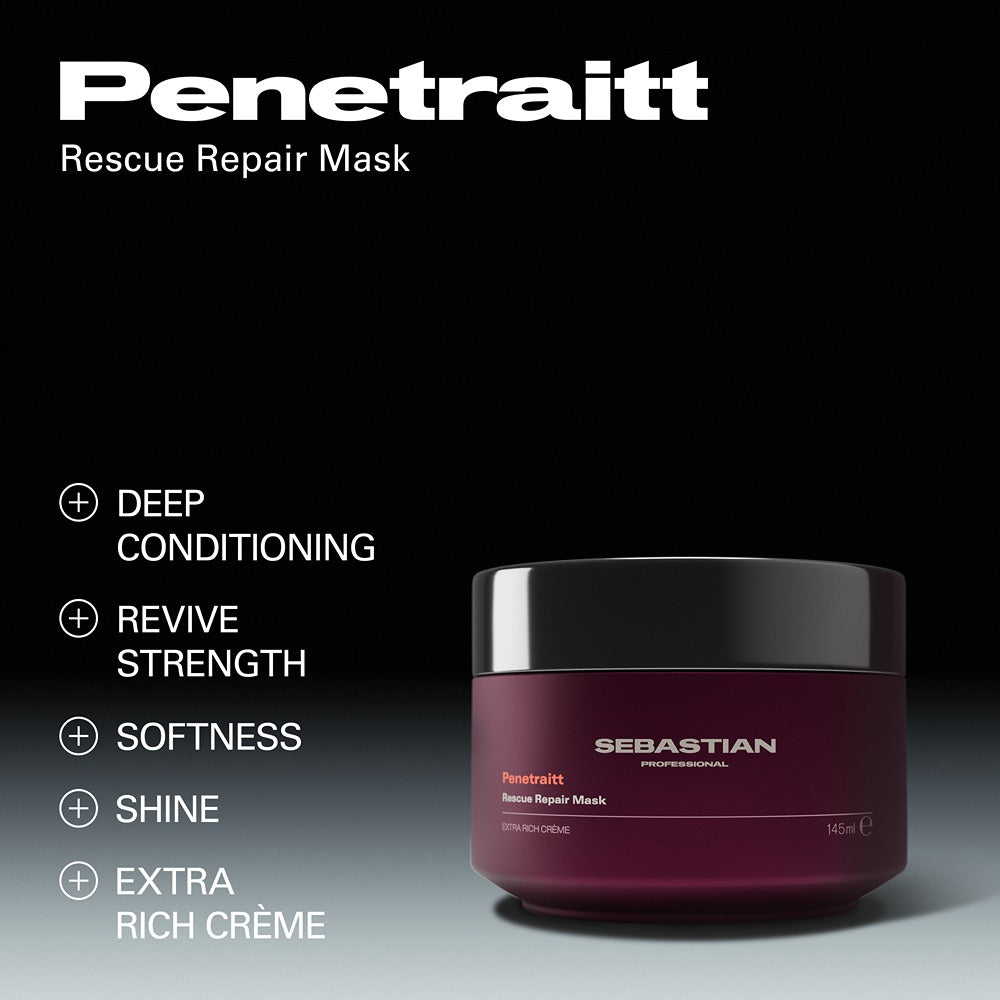 Sebastian Penetraitt Masque 145ml - Masca Reparatoare Pentru Par Deteriorat