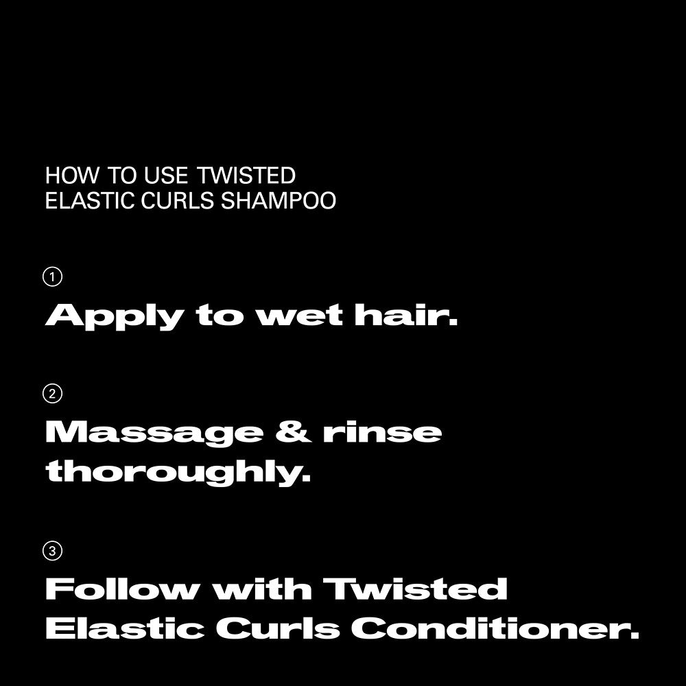 Sebastian Professional Twisted Elastic Curls Shampoo 250ml - Sampon Hidratant Pentru Par Cret