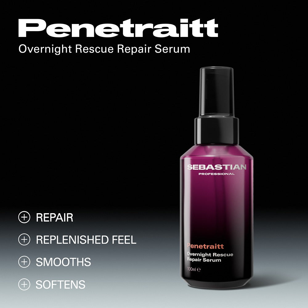 Sebastian Penetraitt Overnight Repair Serum 100ml - Ser Leave-In Pentru Repararea Parului