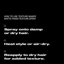 Încarcă imaginea în Galerie, Sebastian Professional Texture Maker Matte Finish Texture Spray 150ml - Spray de Par Pentru Textura
