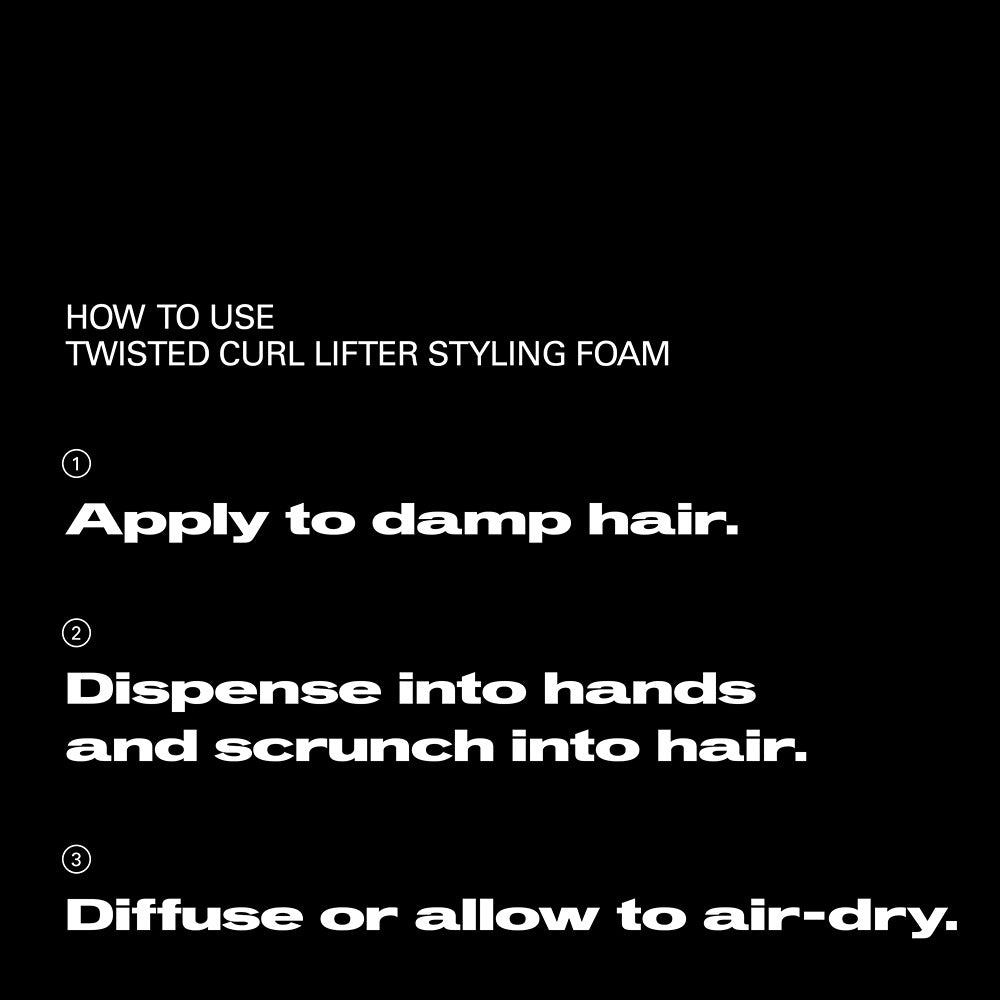Sebastian Professional Twisted Curl Lifter Styling Foam 200ml - Spuma Pentru Par Cret si Ondulat