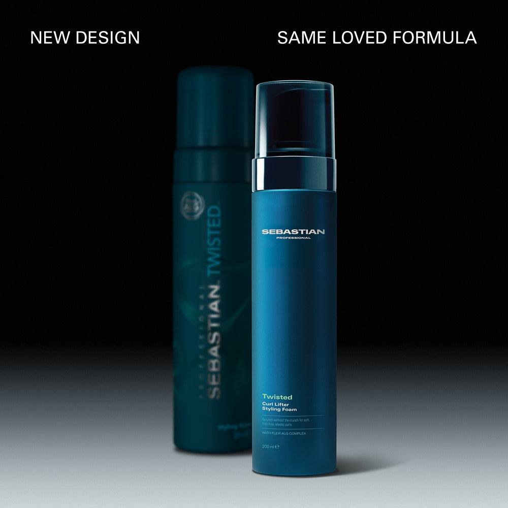 Sebastian Professional Twisted Curl Lifter Styling Foam 200ml - Spuma Pentru Par Cret si Ondulat