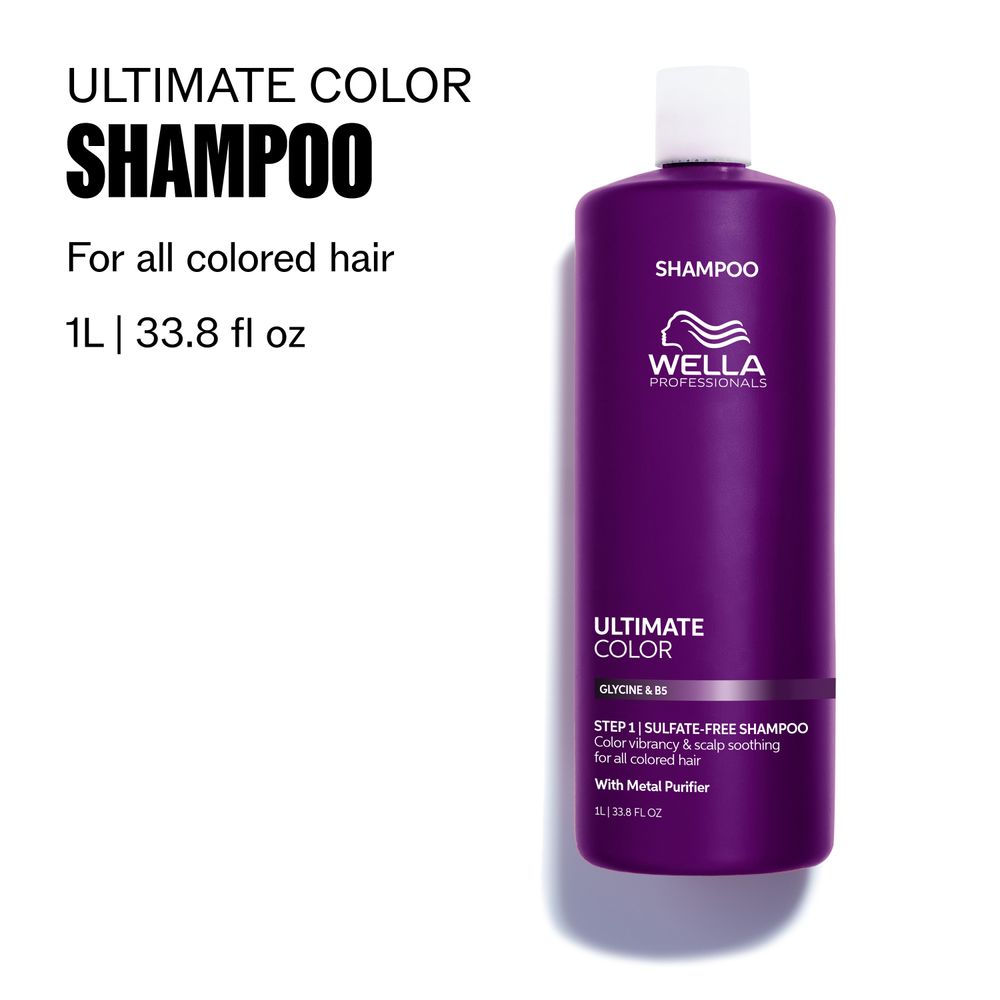 Wella Professionals Ultimate Color Shampoo 1000ml - Sampon Pentru Par Vopsit cu Protectia Culorii - Beauty Lounge