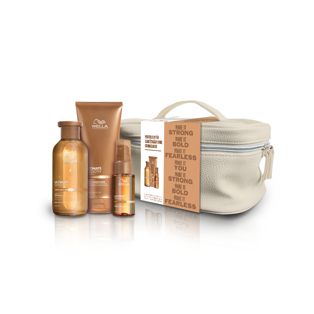 Wella Profesional  Ultimate Repair - Set sampon 250ml + balsam 200ml + Ulei Ser 30ml