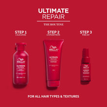 Încarcă imaginea în Galerie, Wella Profesional  Ultimate Repair - Set Sampon 250ml + Balsam 200ml + Leave-in 30ml
