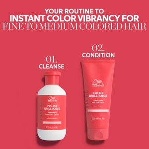 Wella Professionals Invigo Color Brilliance Set Sampon 300ml + Balsam 200ml + Pouch