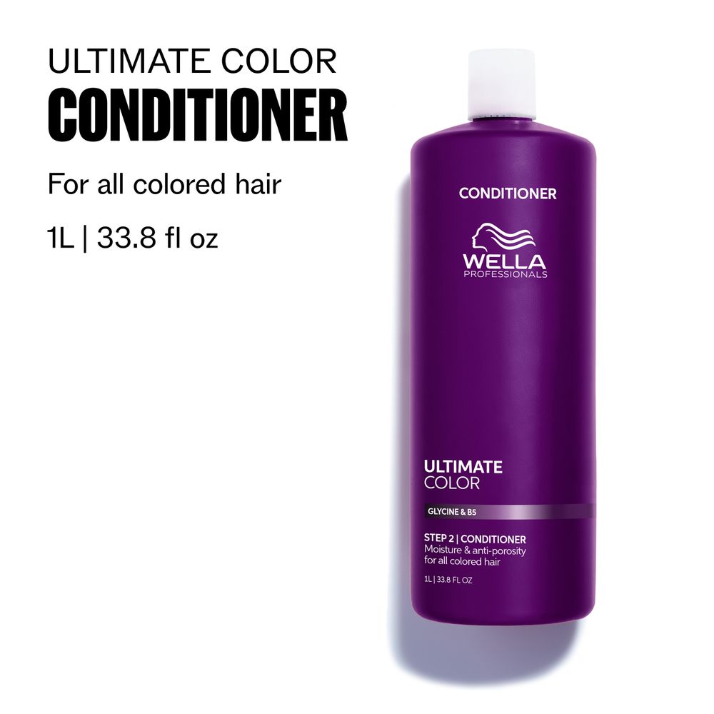 Wella Professionals Ultimate Color Conditioner 1000ml - Balsam Hidratant Pentru Par Vopsit - Beauty Lounge