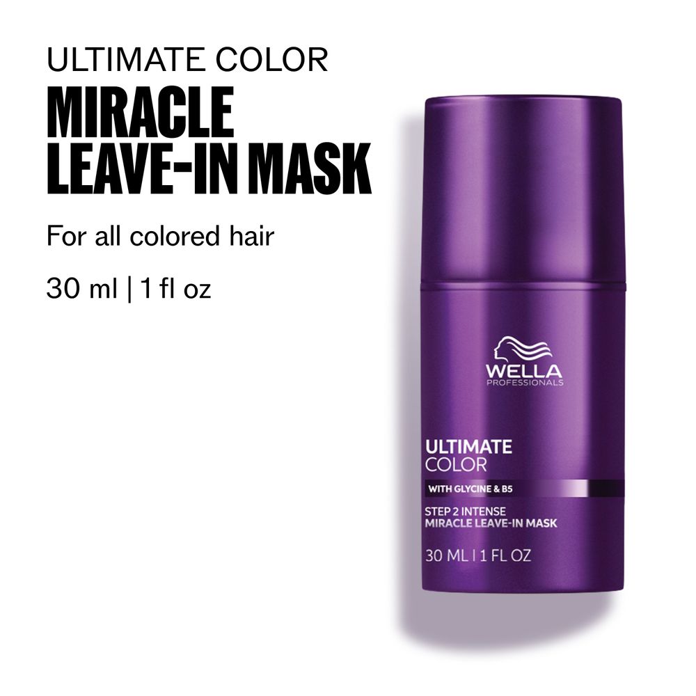 Wella Professionals Ultimate Color Miracle Leave-In Mask 30ml - Masca Leave-in Pentru Par Vopsit