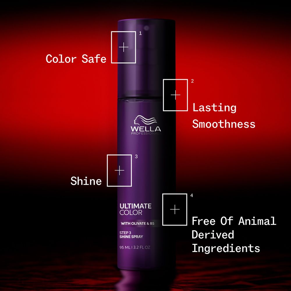 Wella Professionals Ultimate Color Shine Spray 95ml - Spray Stralucire Par Vopsit