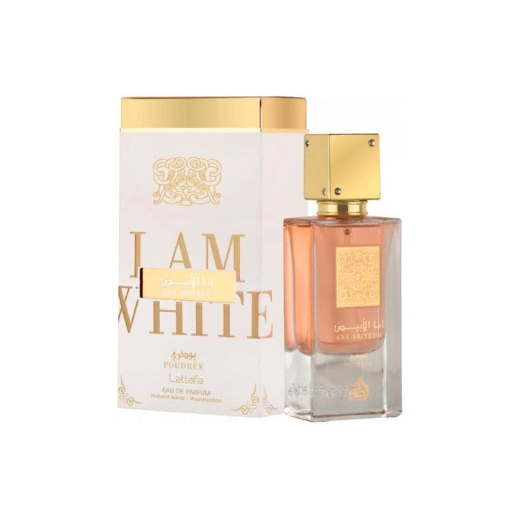 Lattafa Ana Abiyedh Poudree - Apa de Parfum Pentru Femei 60ml - Beauty Lounge