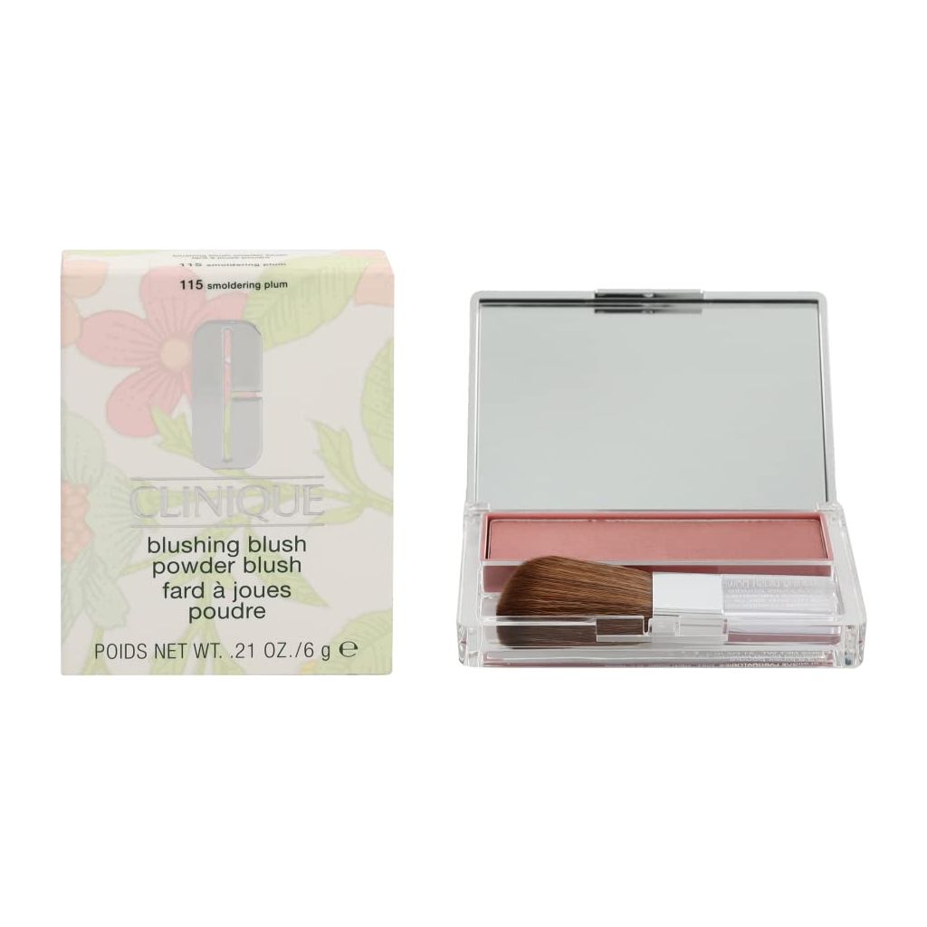 Clinique Blushing Blush Powder 115 Smoldering Plum - Blush