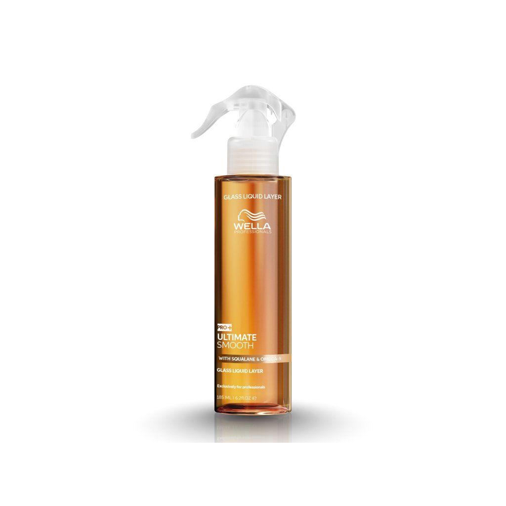 Wella Professionals Ultimate Smooth Glass Liquid Layer – Spray Stralucire Par 185ml
