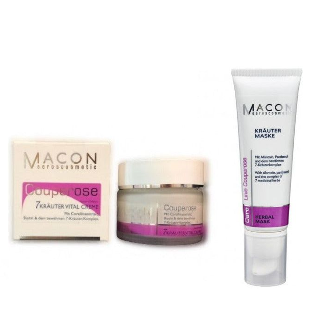 Set Macon - Crema Cuperoza 50ml si Masca Cuperoza 50ml