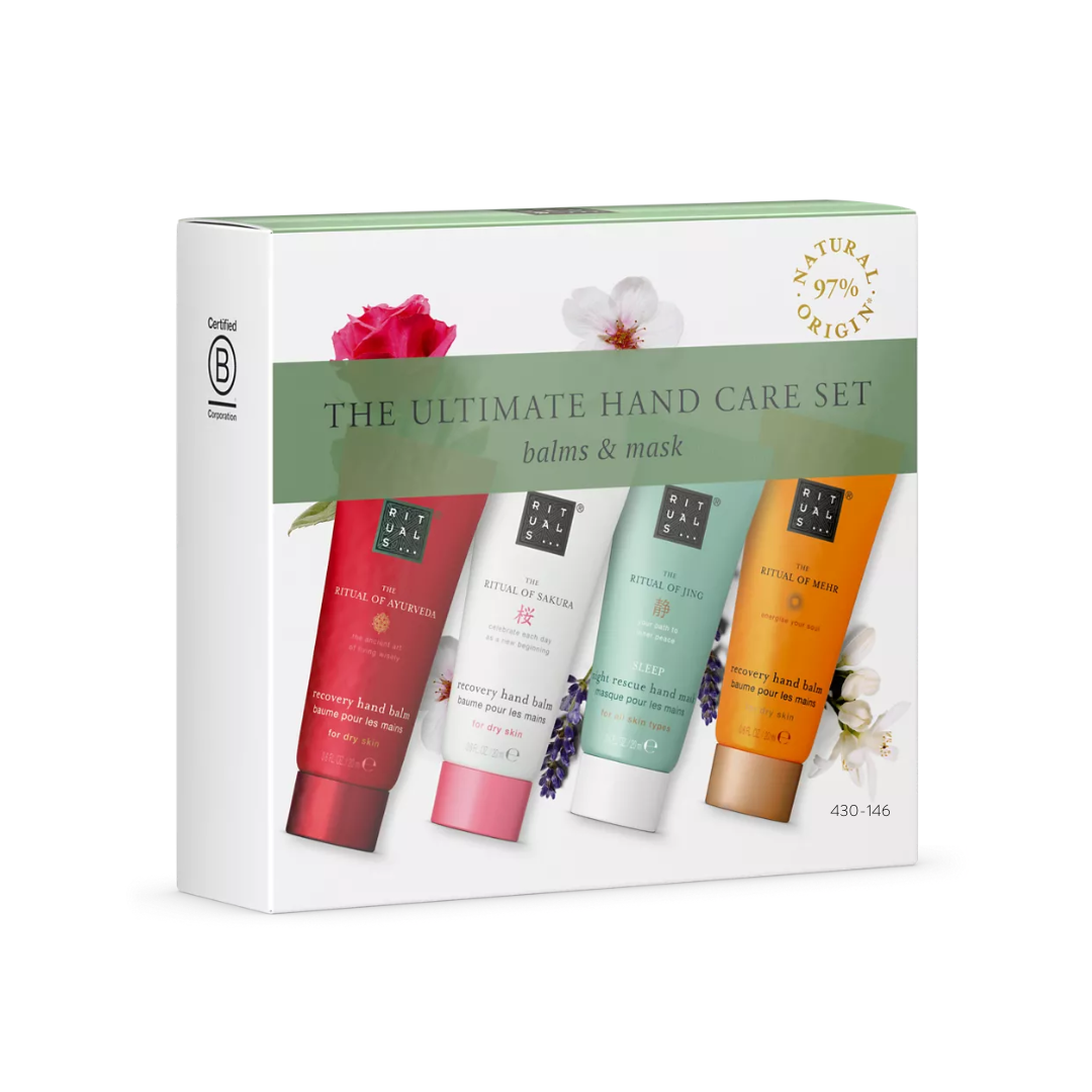Rituals Hand Care Set - Balsam Pentru Maini 4x20ml